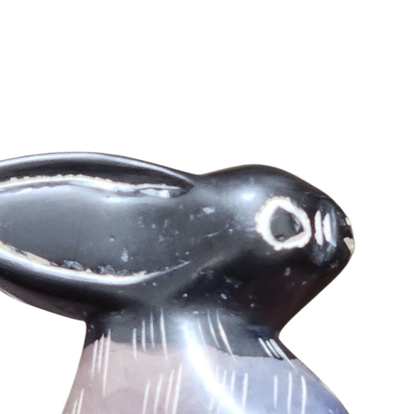 Handcrafted Multicolor Rabbit Figurine - Picture 5 of 7